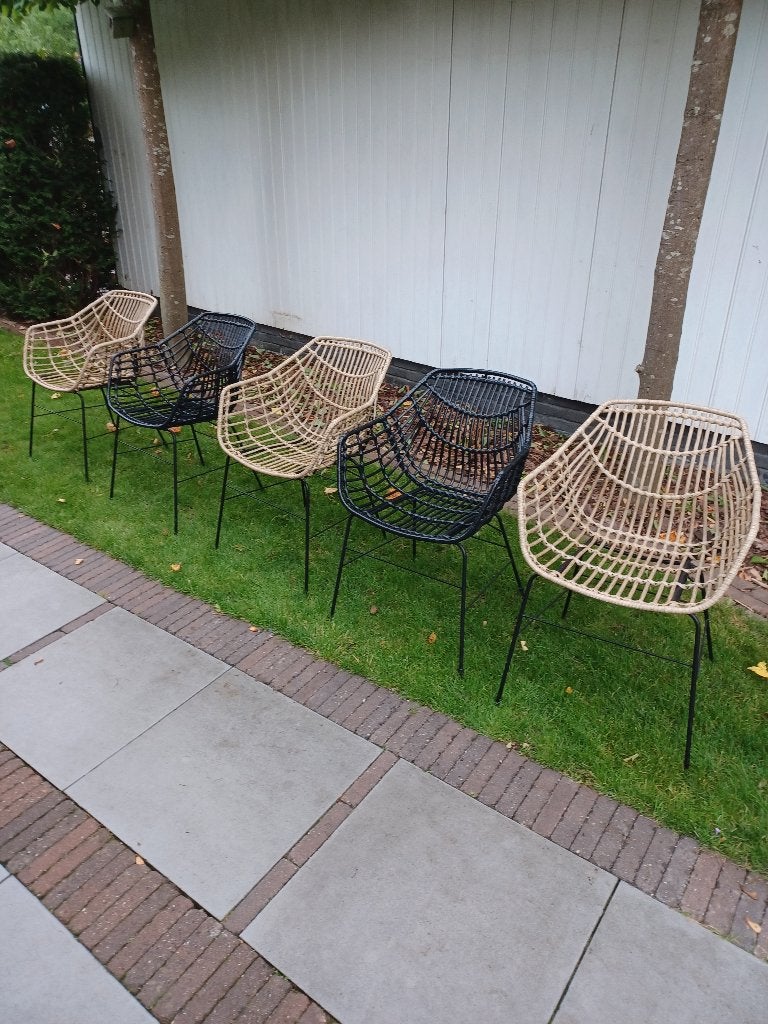 Tuinstoel - eventueel 10 stuks, Tuin en Terras, Tuinstoelen, Ophalen, Gebruikt, Kunststof