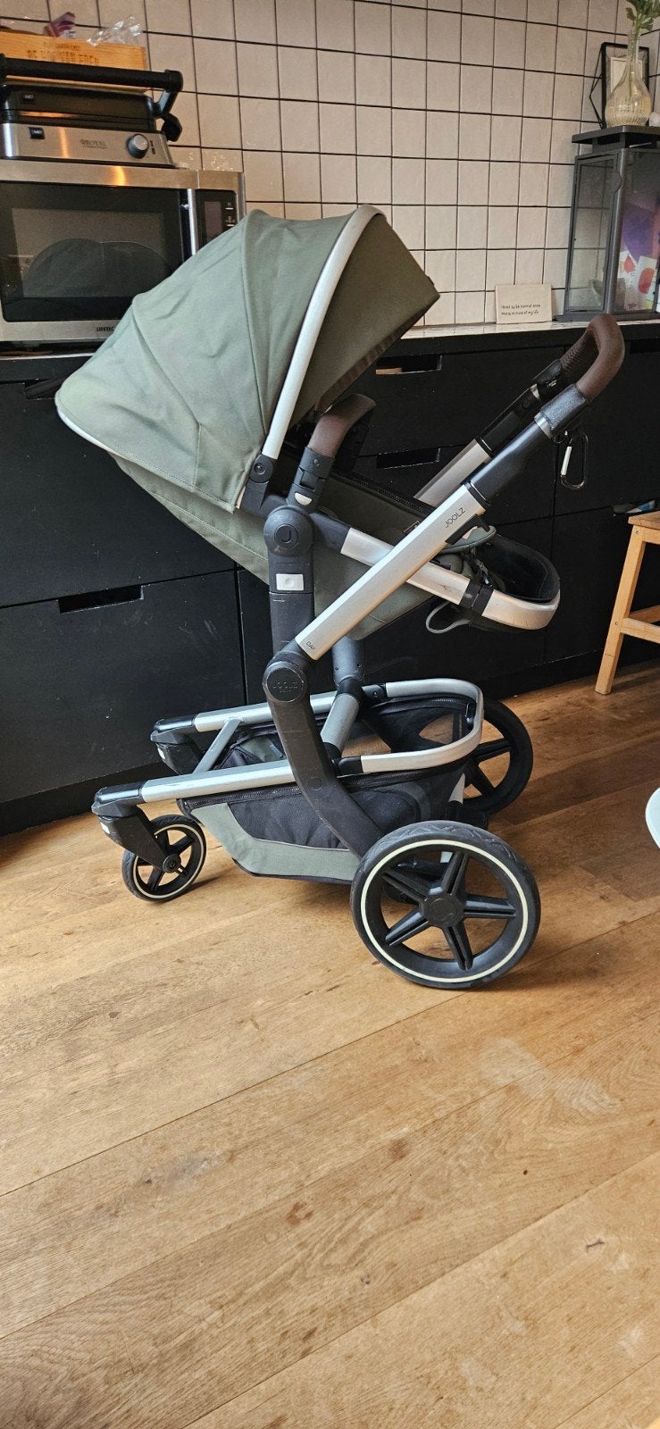 Joolz Day Kinderwagen meest Complete Set!! - Donkergroen, Ophalen, Zo goed als nieuw, Overige merken