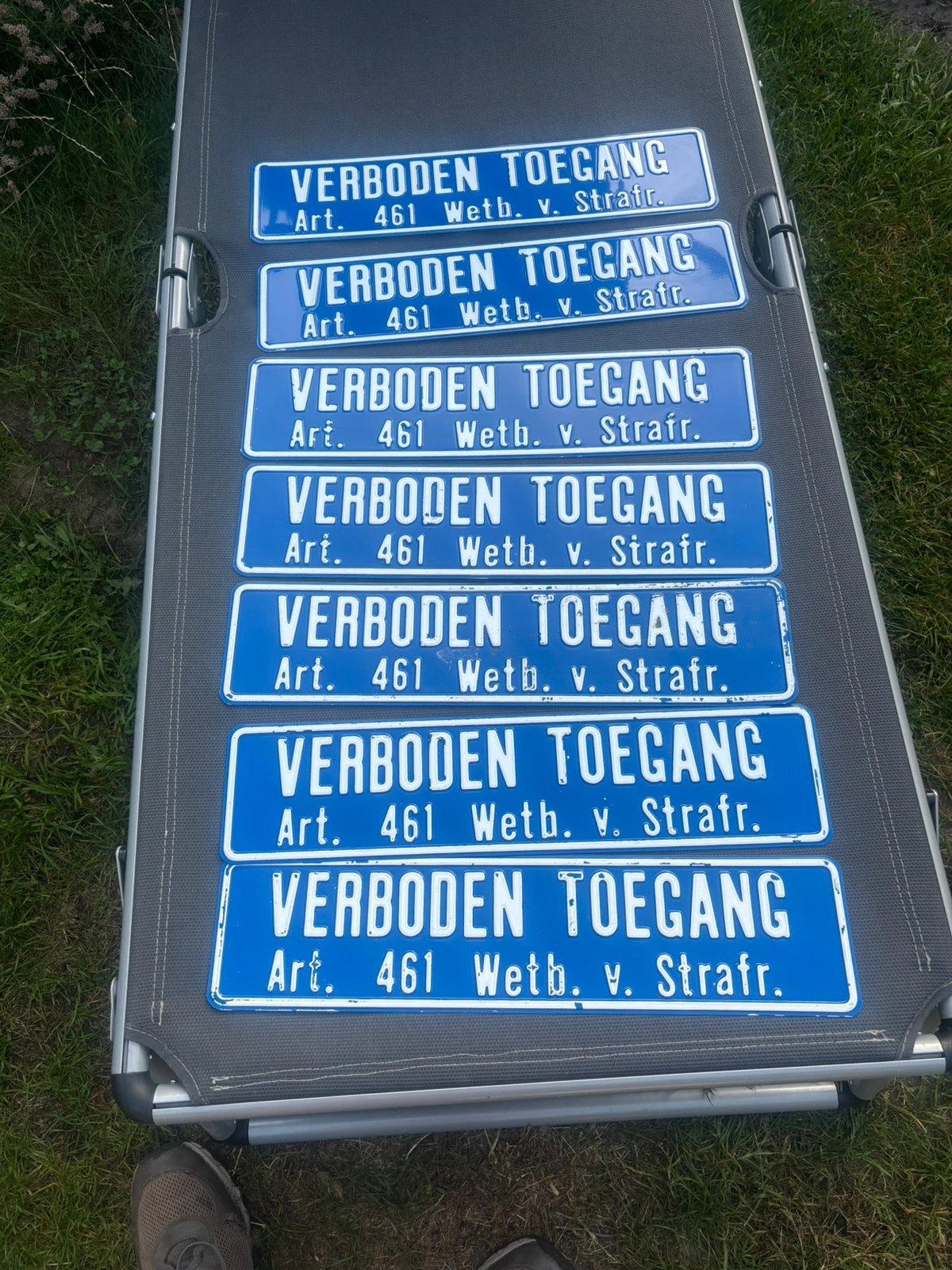 Waarschuwings borden, Ophalen of Verzenden, Nieuw