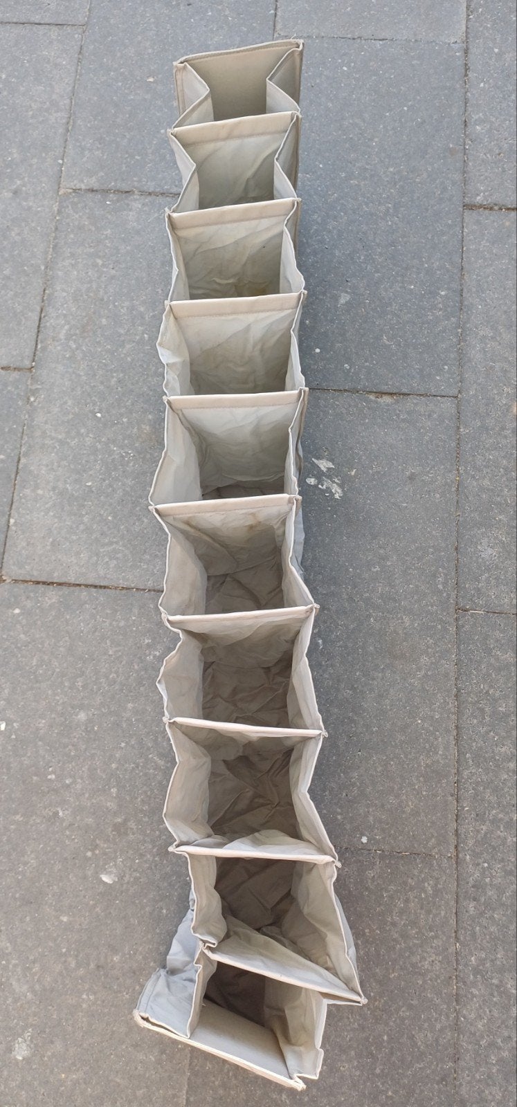 Organizer schoenen tent/ caravan, Ophalen