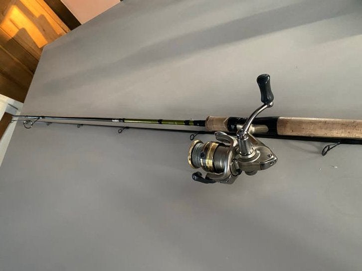 Effzett Classic Spin 2.10m 10-30g met Shimano Exage 2500FD, Ophalen, Zo goed als nieuw