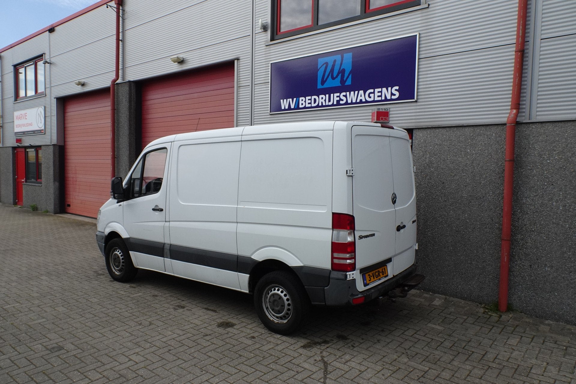 Mercedes-Benz Sprinter 213 2.2 CDI 325 190585 km 3 zits, Euro 5, Gebruikt, Zwart, 4 cilinders
