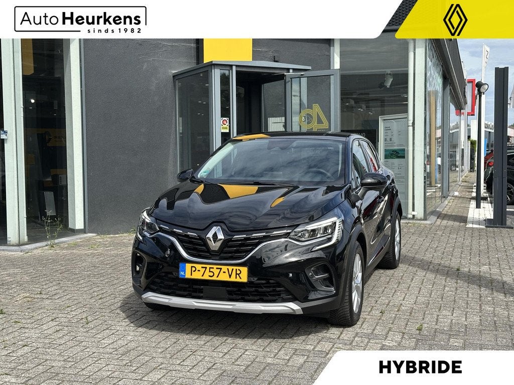 Renault Captur E-Tech Plug-in Hybrid 160 Intens l Origineel, 77 km/l, Gebruikt, 4 cilinders, Zwart