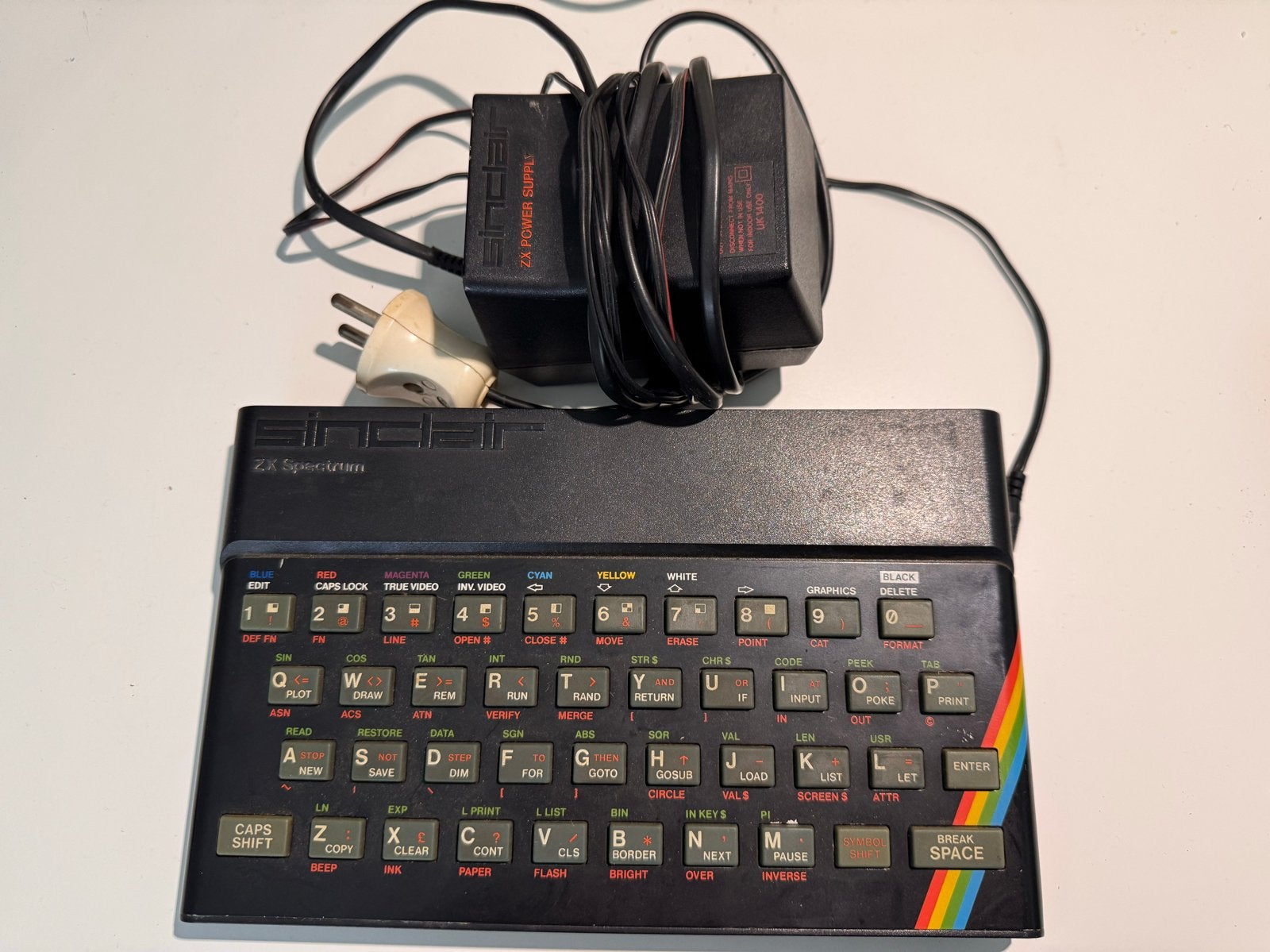 Sinclair ZX Spectrum 48K - voor reparatie of onderdelen, Computers en Software, Vintage Computers, Ophalen of Verzenden