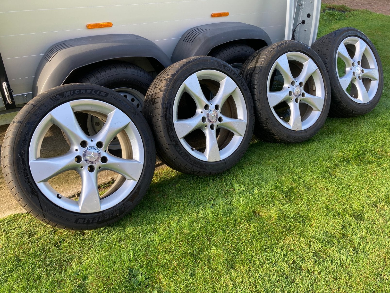 Mercedes Benz 17 inch b-klasse velgen, Ophalen, Gebruikt