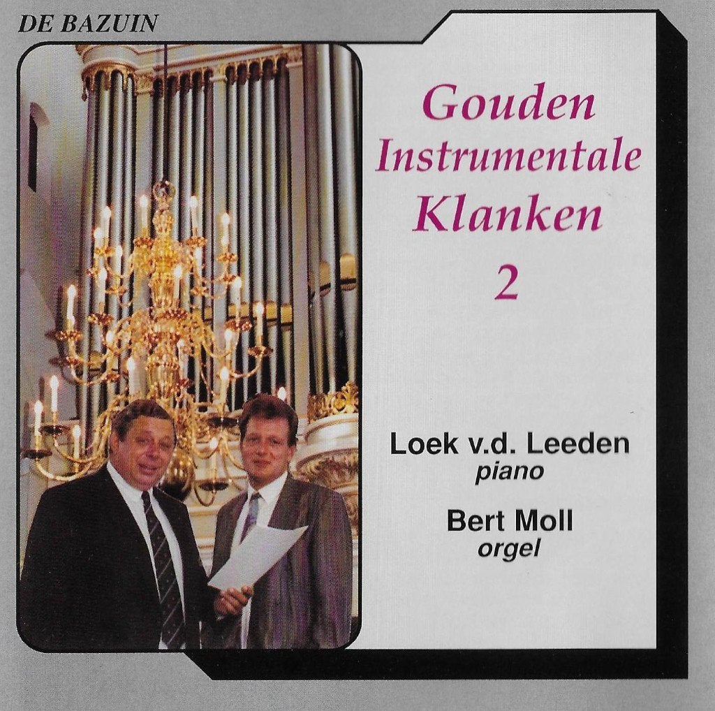 LOEK VD LEEDEN / PIANO & BERT MOLL / ORGEL - GOUDEN KLANKEN, Ophalen of Verzenden, Zo goed als nieuw, Koren of Klassiek