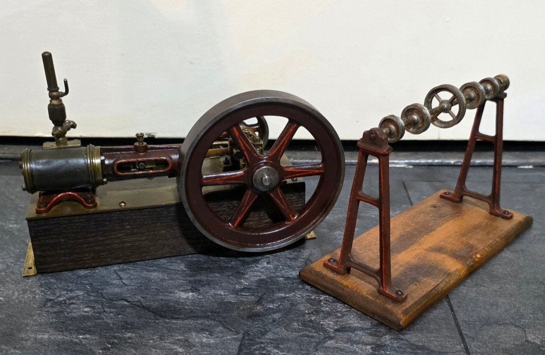 Bischoff stoommachine met transmissie, Verzenden, Groter dan 1:32