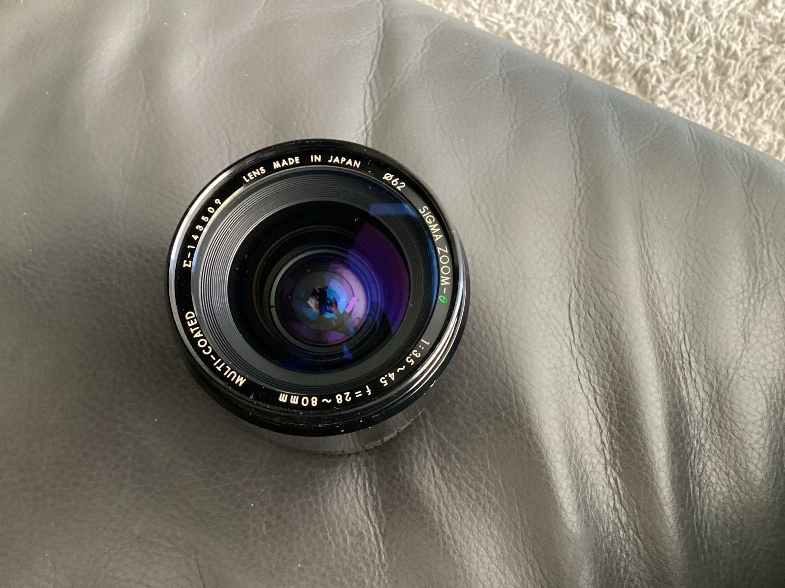 Sigma Zoom-θ 28-80mm f/3.5-4.5 Multi-Coated lens, Gebruikt, Sigma, Ophalen of Verzenden, Overige vattingen