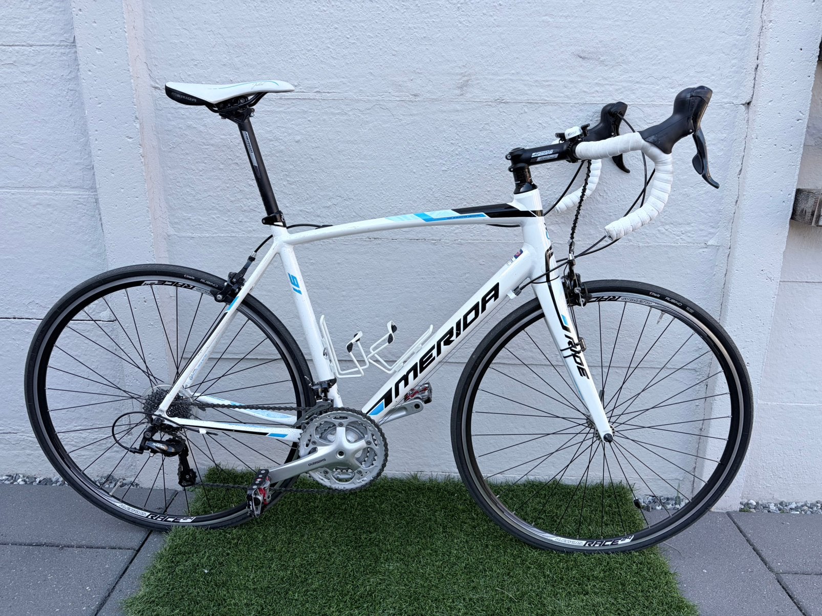 Merida Race Fiets, Gebruikt, Velgrem, 49 tot 53 cm, Ophalen