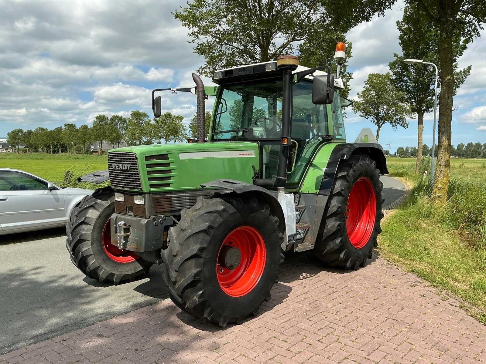 1996 fendt 511c Vierwielaangedreven landbouwtractor, Gebruikt, Fendt