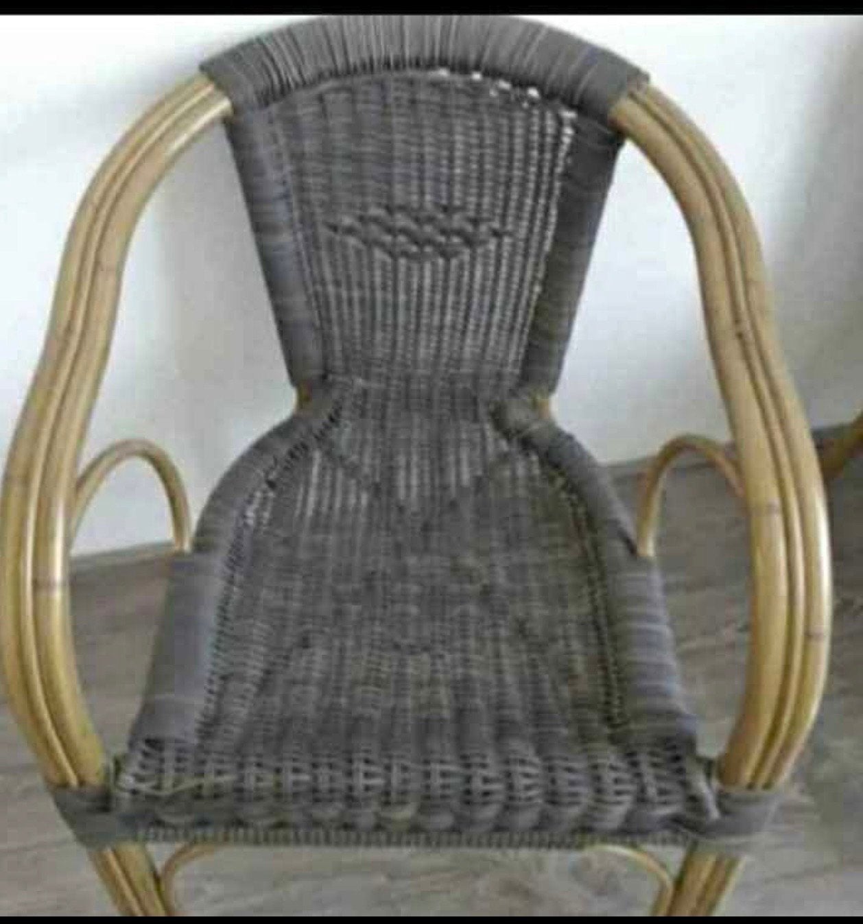 2 Tuinstoelen - Rotan en Bamboe, Ophalen, Gebruikt, Rotan