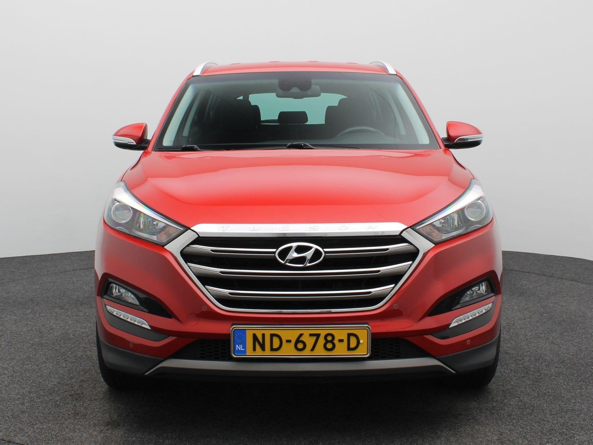 Hyundai Tucson 1.6 GDi Comfort | Trekhaak | Achteruitrijcame, Auto's, Voorwielaandrijving, 12 maanden, Stof, Gebruikt