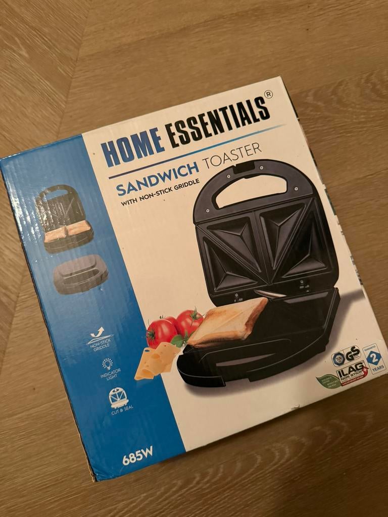 Tosti ijzer, Ophalen of Verzenden, Zo goed als nieuw