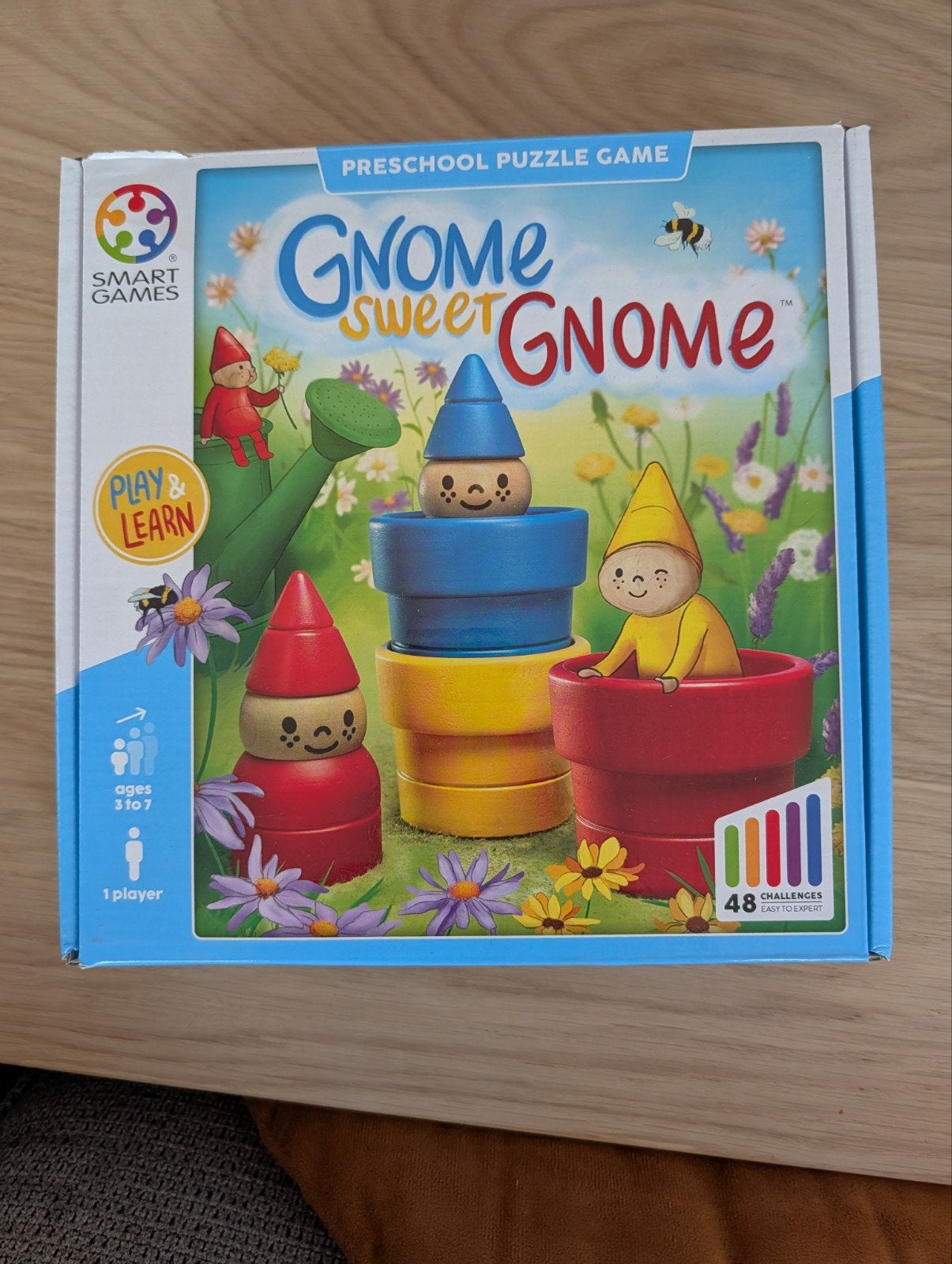 SmartGames Gnome Sweet Gnome - Puzzelspel, Ophalen, Zo goed als nieuw, Puzzelen