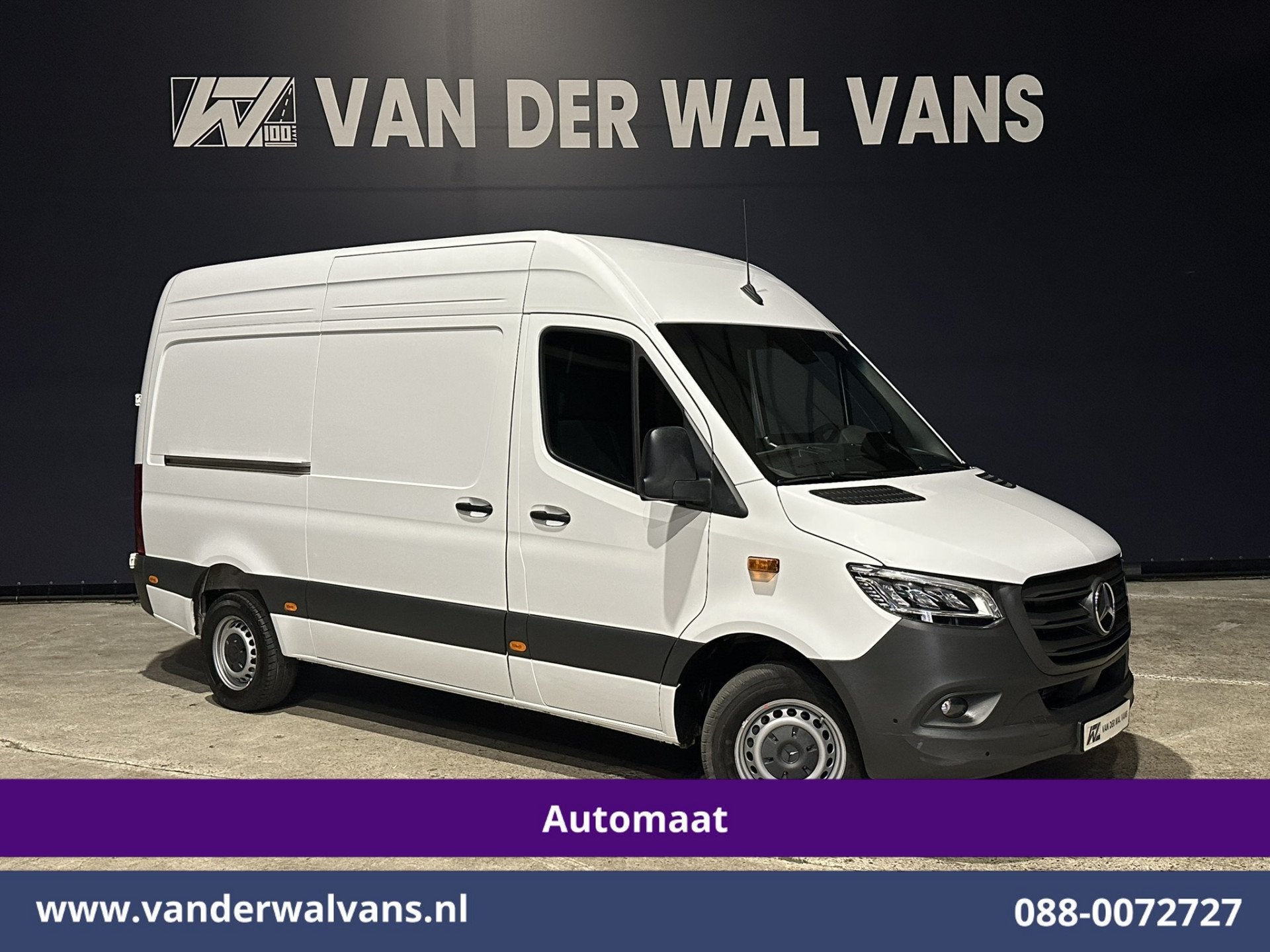 Mercedes-Benz Sprinter 317 CDI 170pk 9G-Tronic Automaat L2H2, Automaat, Dealer onderhouden, Gebruikt, 4 cilinders