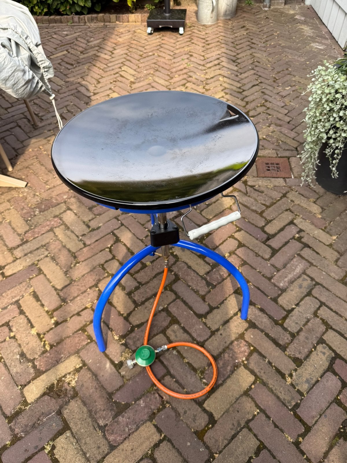 Skottelbraai Cadac met hoes, Tuin en Terras, Gasbarbecues, Ophalen, Gebruikt