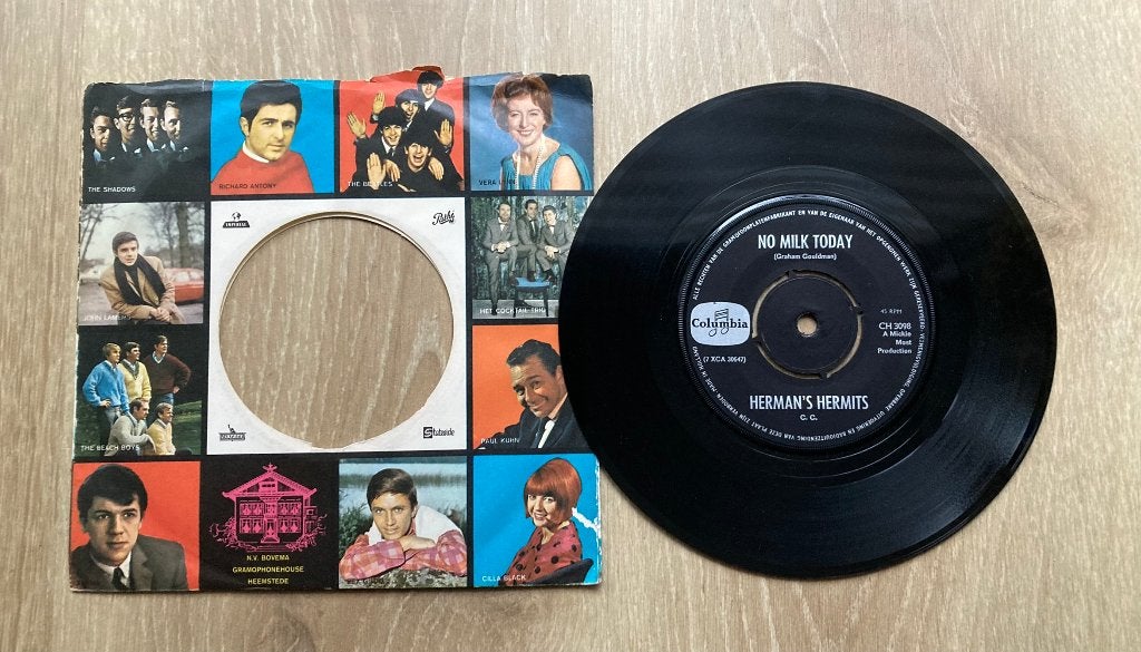 Jukebox Single No Milk Today / Dandy - Herman's Hermits, Verzenden, 7 inch, Zo goed als nieuw, Pop