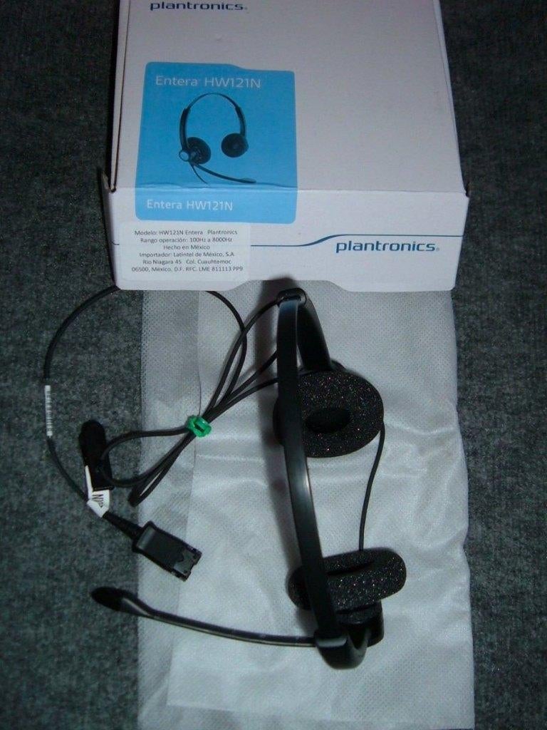 Plantronics Entera headset, nieuw, Plantronics, Nieuw, Ophalen of Verzenden, Inklapbare microfoon