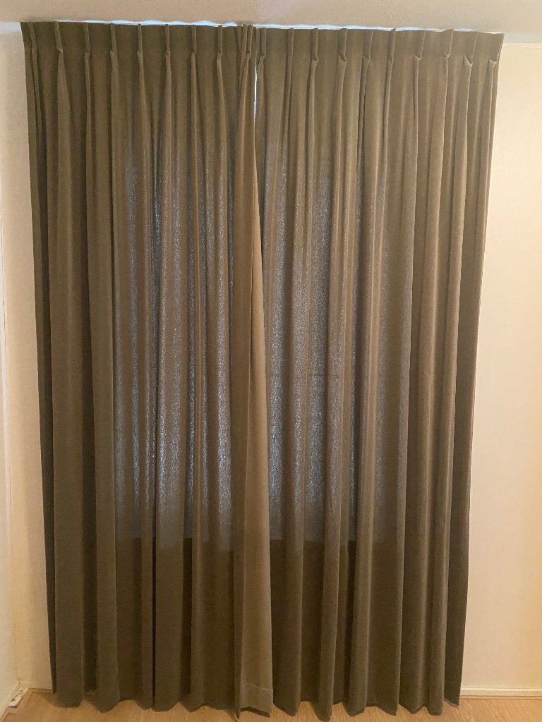 Gordijnen, Ophalen, Overige materialen, Plooiafwerking, 240 cm