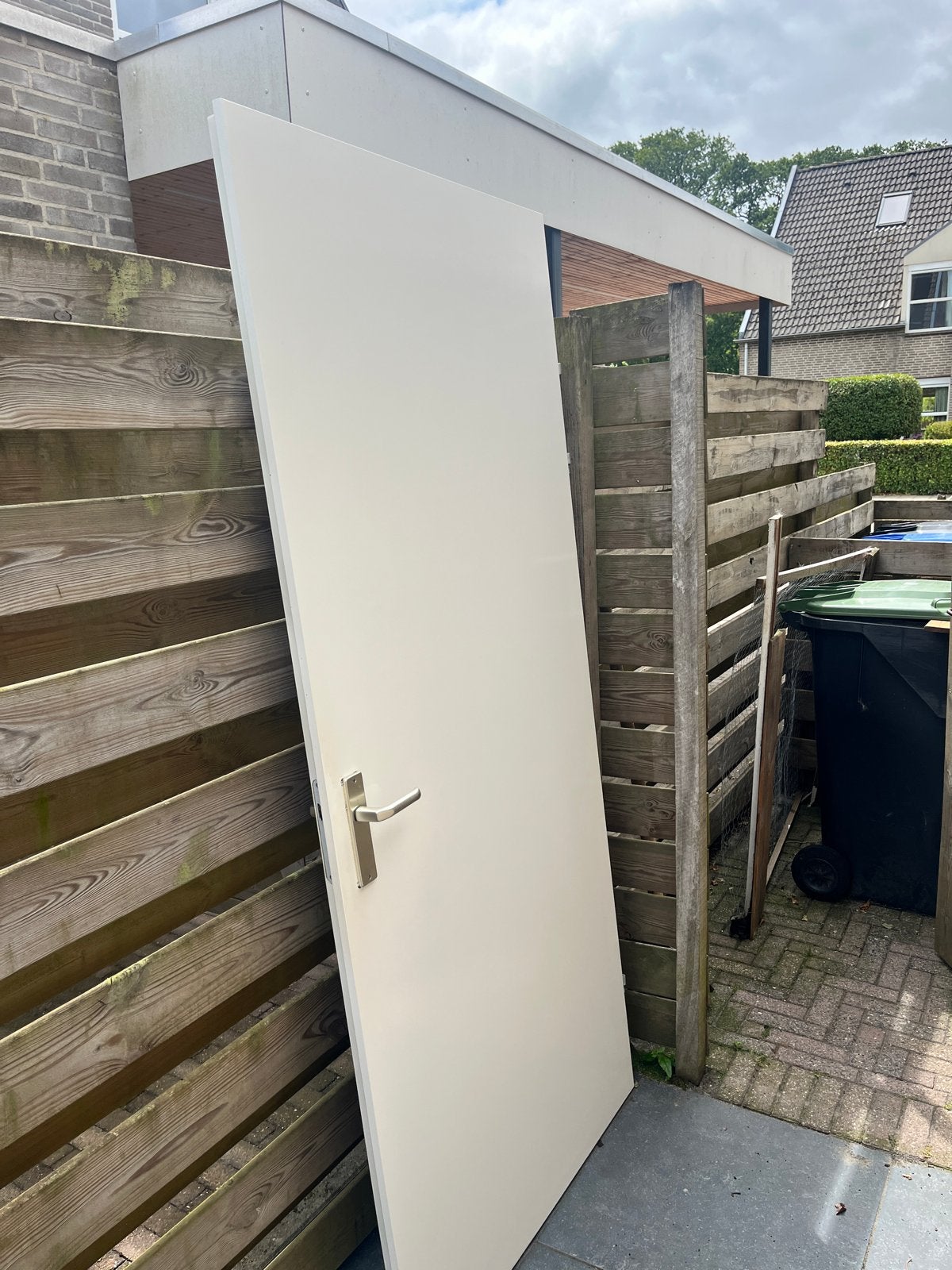 Brandwerende opdekdeur, Ophalen, Gebruikt, 80 tot 100 cm, Binnendeur