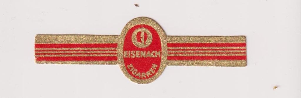 sigarenbanden - EISENACH, Ophalen of Verzenden, Zo goed als nieuw, Sigarenbandjes