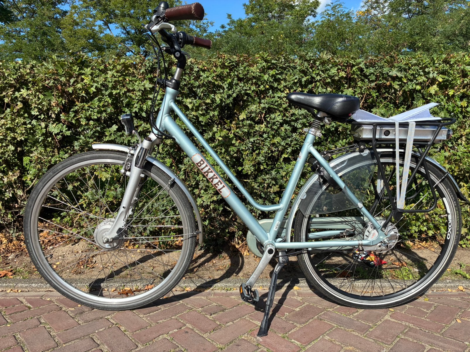 Bikkel elektrische damesfiets met 100%accu, 51 tot 55 cm, Ophalen of Verzenden, Zo goed als nieuw, Overige merken
