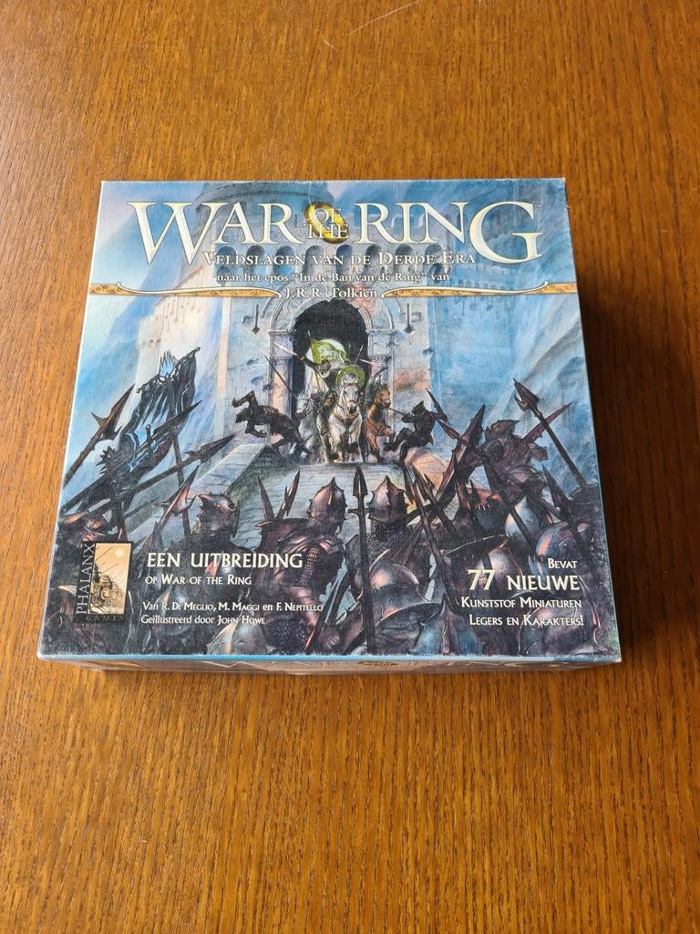 War of the Ring veldslagen van de derde era uitbreiding, Hobby en Vrije tijd, Gezelschapsspellen | Bordspellen, Een of twee spelers
