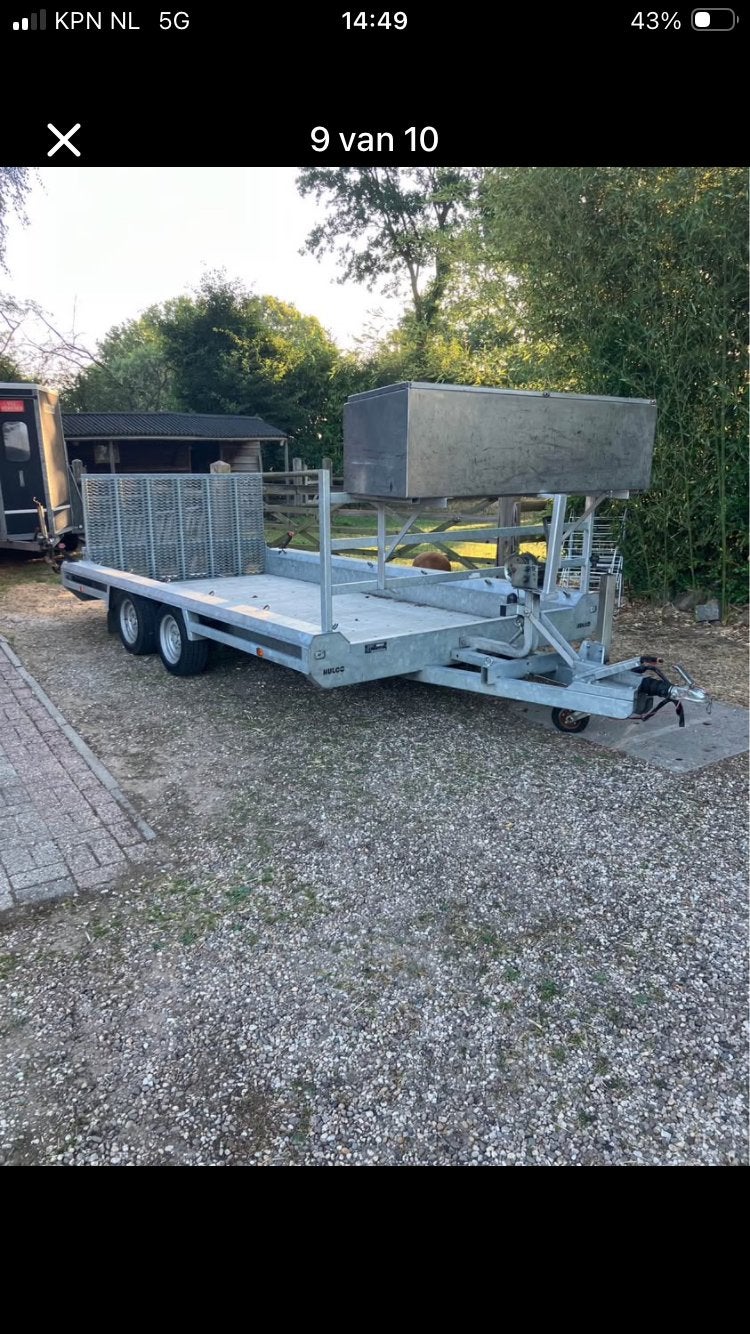 Machine Transporter, Ophalen, Zo goed als nieuw