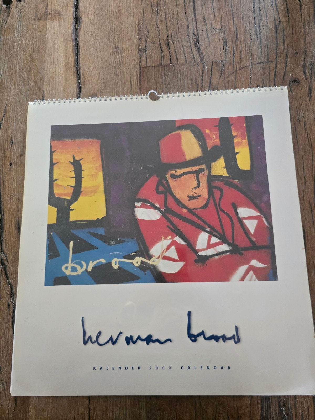 Herman Brood kalender 2000, Verzenden, Maandkalender, Zo goed als nieuw