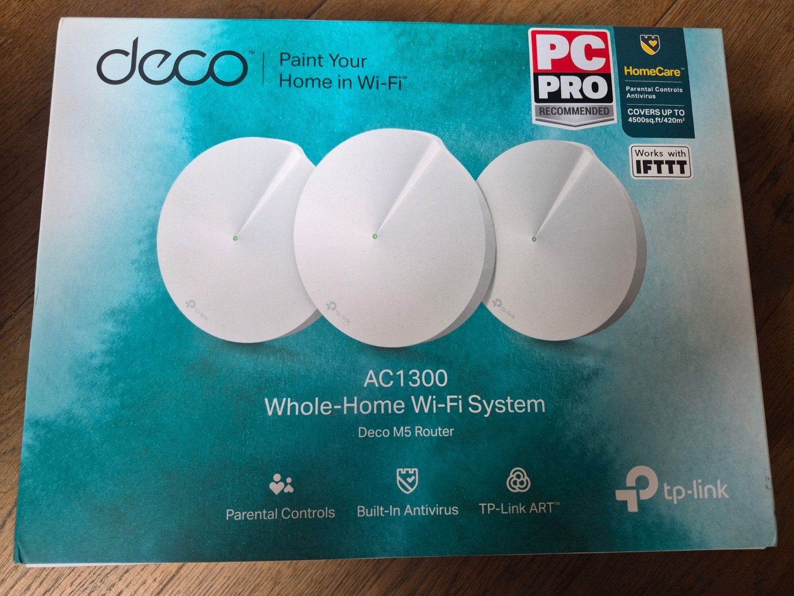 Deco AC1300 Home Wifi systeem - TP-Link Deco M5 (3-pack), Computers en Software, Ophalen of Verzenden, Nieuw, TP-Link