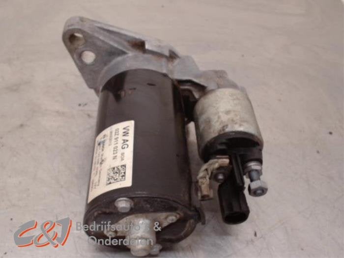 Startmotor van een Volkswagen Caddy, Gebruikt, -, Volkswagen, -