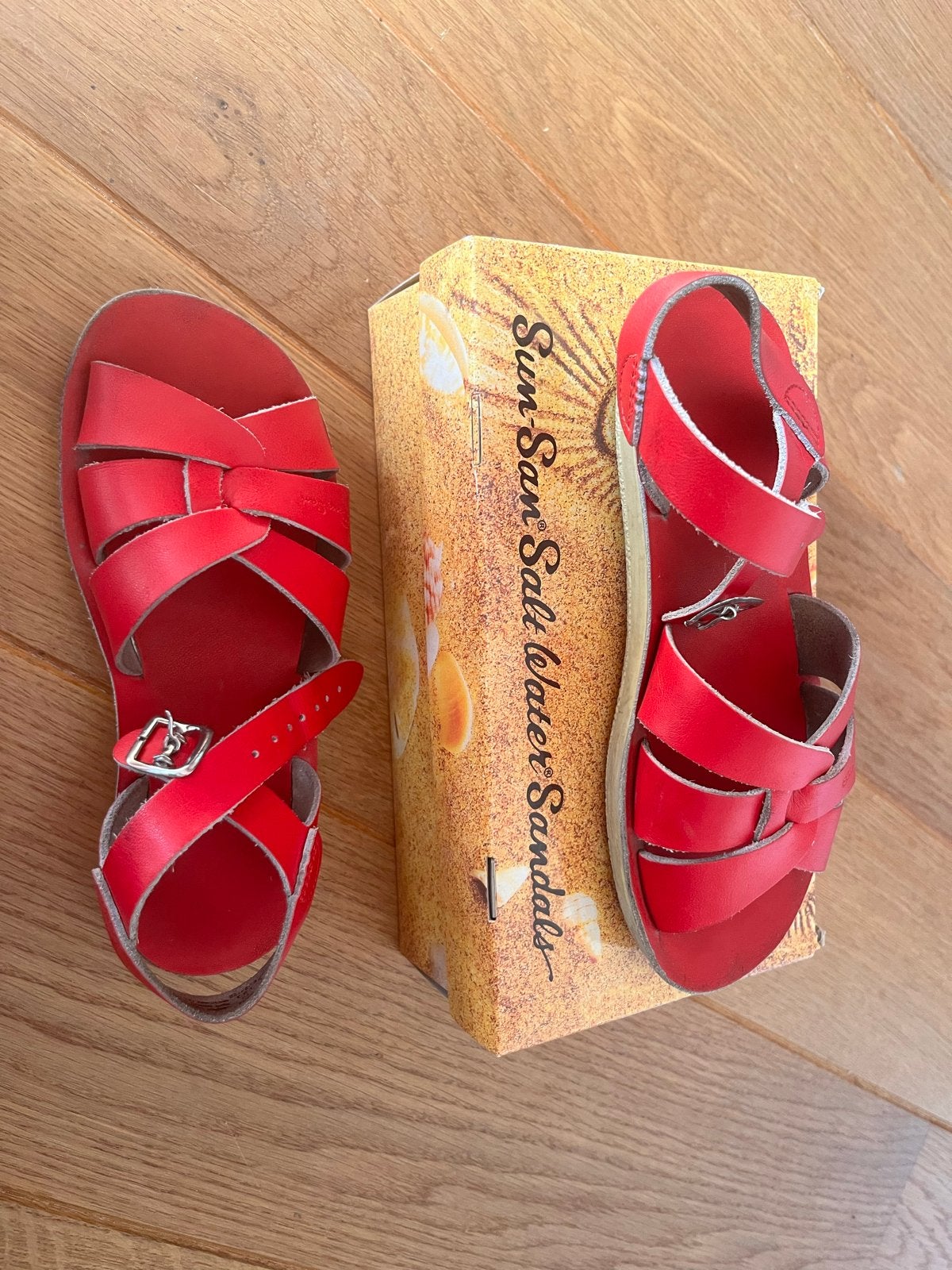 Salt Water Sandals Swimmer Rood - Maat 30/31, Ophalen, Gebruikt, Jongen of Meisje, Schoenen