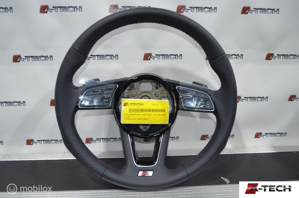 Stuur S-line leder Audi A1 GB LO-12 82A419091F, Auto-onderdelen, Audi, Nieuw, Audi, Ophalen of Verzenden