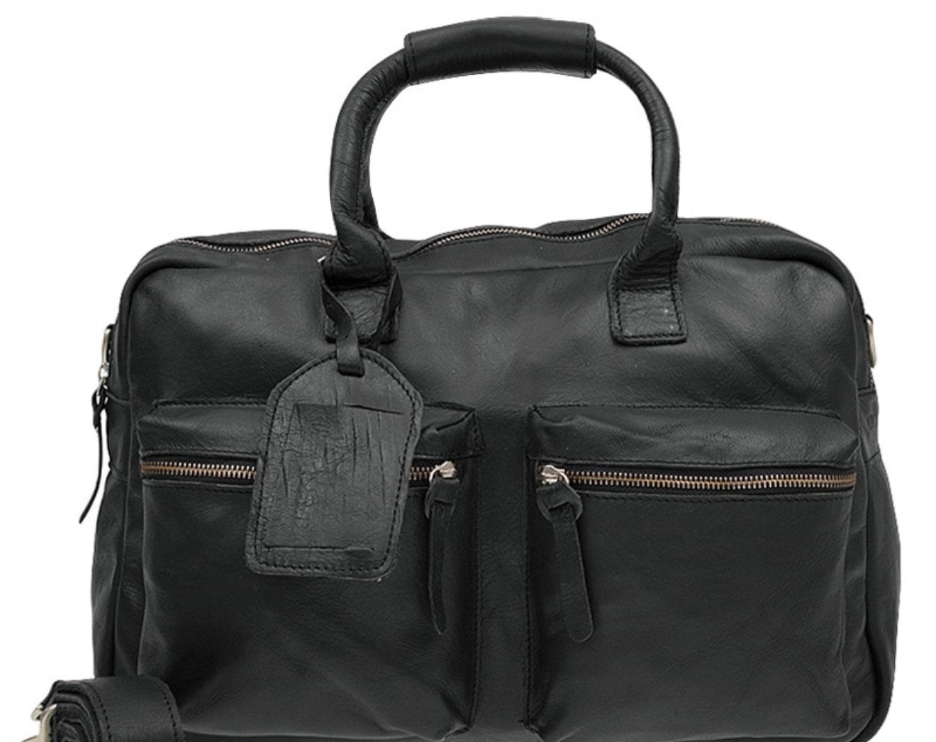 Cowboysbag zwart groot model, Ophalen of Verzenden, Zo goed als nieuw, Zwart, Shopper