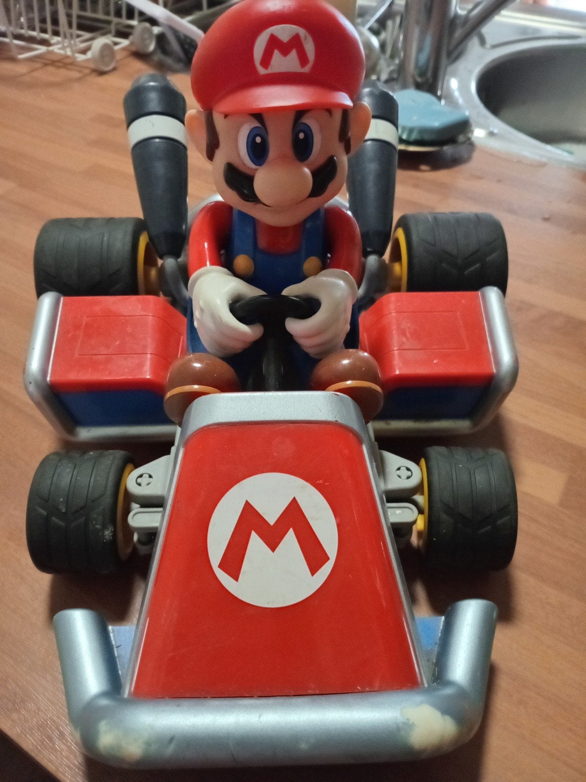 Super Mario Kart Speelgoedauto, Ophalen, Gebruikt