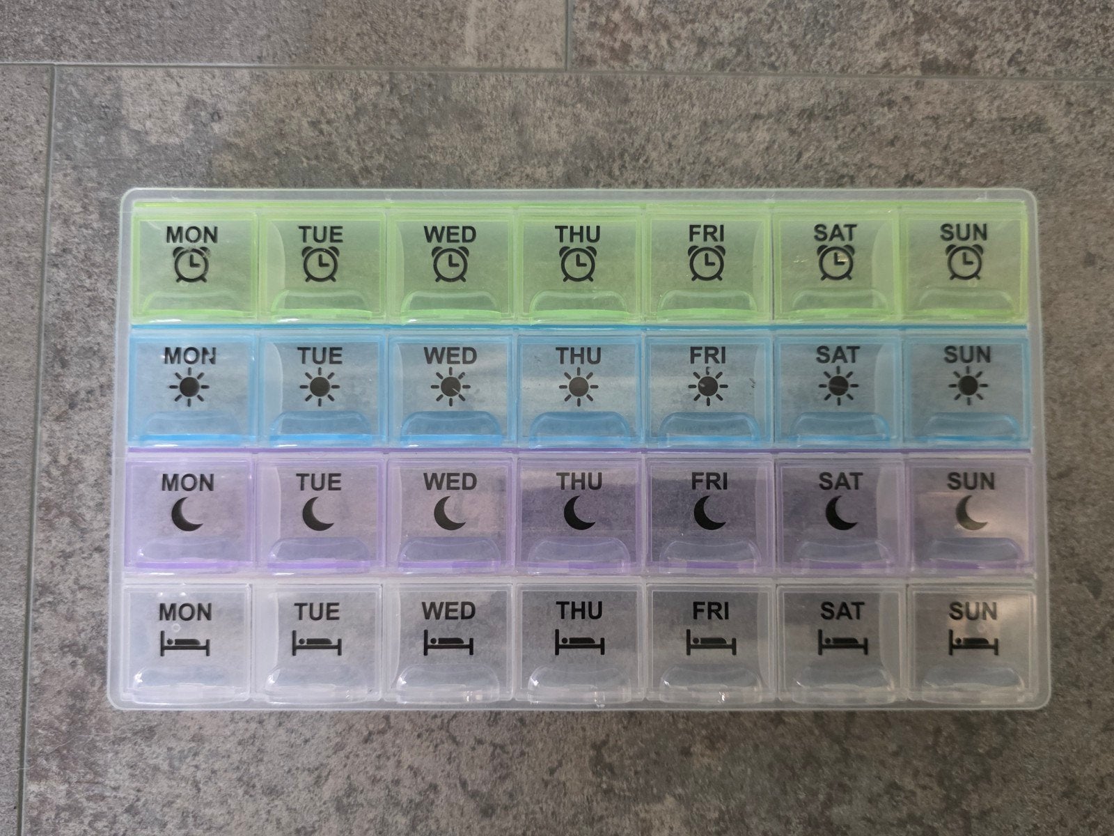 Pillendoos met 28 compartimenten NIEUW, Ophalen of Verzenden, Nieuw