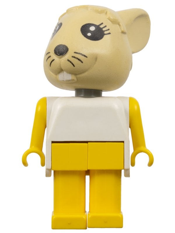 Lego Fabuland Minifig Rabbit - Bonnie Bunny fab3c, Gebruikt, Lego, Ophalen of Verzenden, Minifiguur