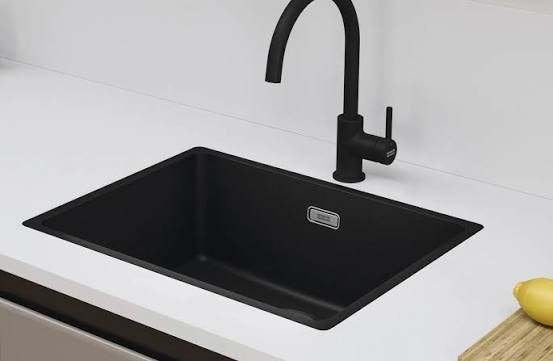 Nieuw! Franke Maris MRG Matt Black spoelbak 52x40, Huis en Inrichting, Zwart, Nieuw, Minder dan 100 cm, 25 tot 50 cm