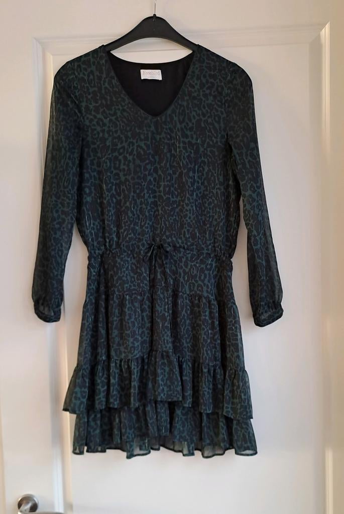 Freebird dames jurk XS met leuke print, Ophalen of Verzenden, Zo goed als nieuw, Freebird, Maat 34 (XS) of kleiner
