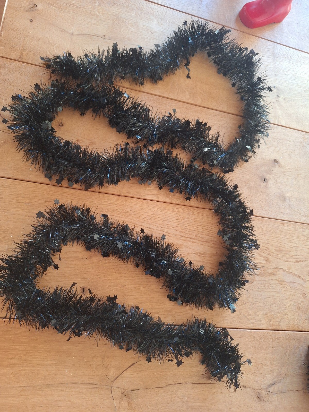 10 kerstslinger 
4x wit met sterren
4x zwart met sterren
2x, Diversen, Kerst, Ophalen, Zo goed als nieuw