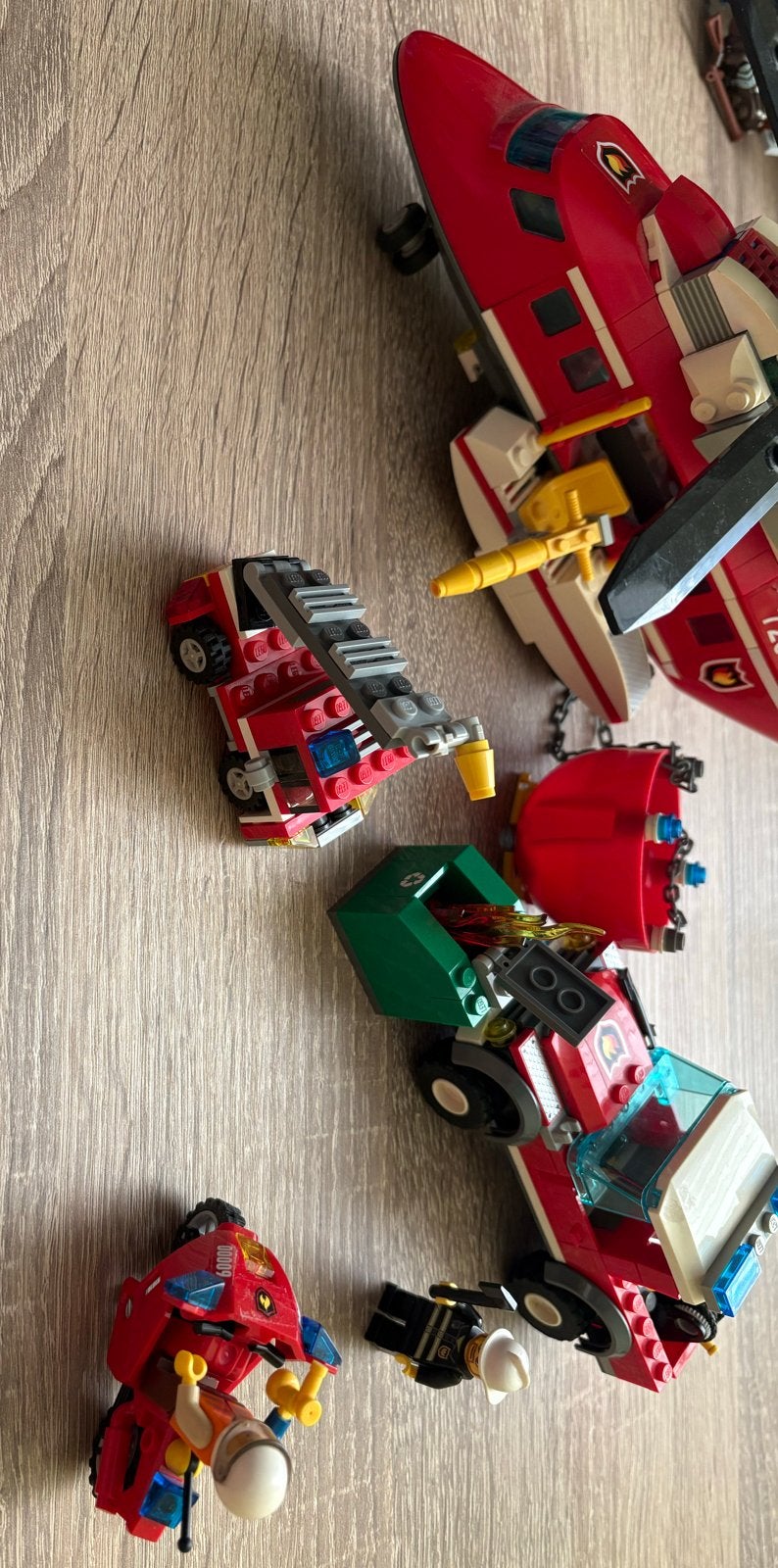 Lego Brandweer, Kinderen en Baby's, Speelgoed | Duplo en Lego, Lego, Ophalen of Verzenden, Complete set, Inclusief instructies