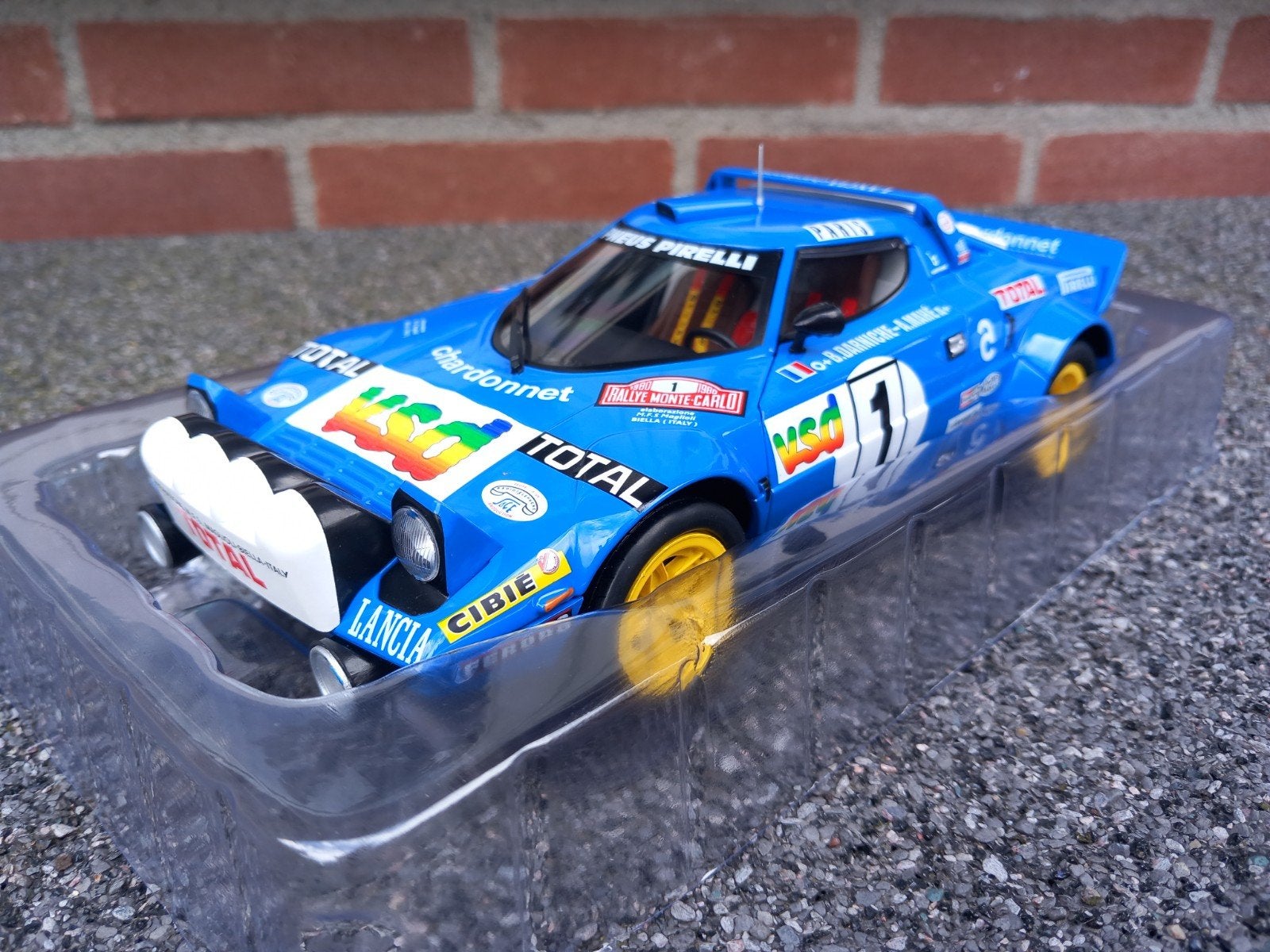 Lancia Stratos HF Rally Monte Carlo 1980 #1, Ophalen of Verzenden, Nieuw, Auto, Overige merken