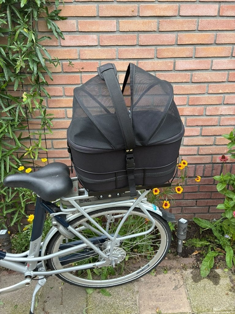 Fietsmand hond, Trixie, Ophalen, Zo goed als nieuw, Hondenfietsmand