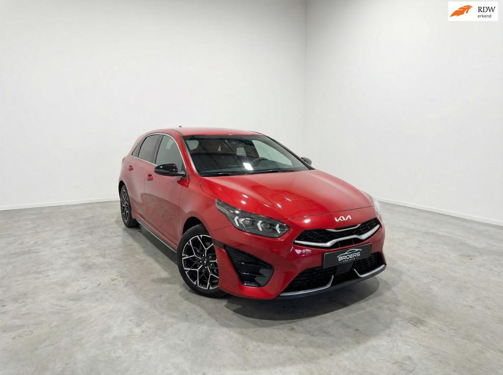 Kia Ceed 1.0 T-GDi GT-Line|VOL|CAMERA|CARPLAY|KEYLESS|START-, Voorwielaandrijving, Adaptive Cruise Control, Gebruikt, Zwart