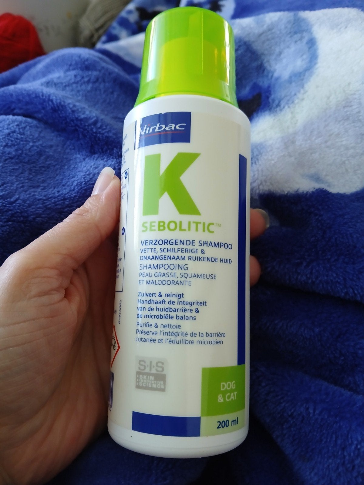 Virbac sebolytic (hond - kat) shampoo 200ml, Dieren en Toebehoren, Overige Dieren-accessoires, Ophalen of Verzenden, Zo goed als nieuw
