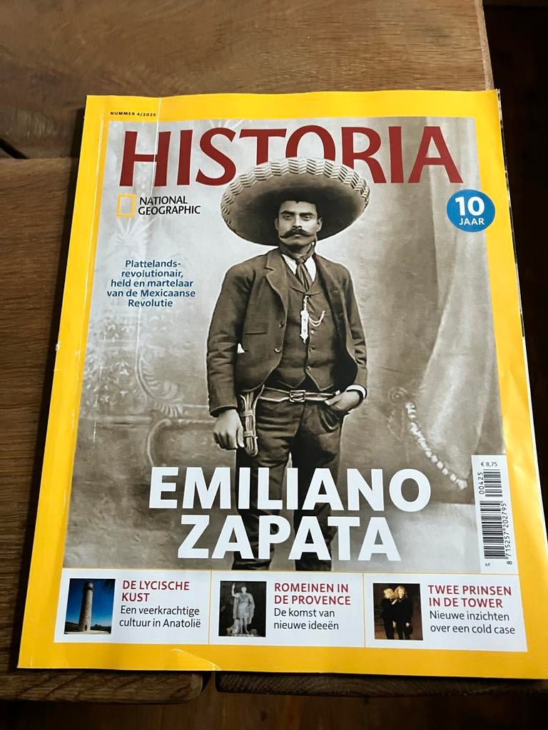 National Geographic Historia - Emiliano Zapata (2025), Boeken, Tijdschriften en Kranten, Ophalen of Verzenden, Zo goed als nieuw