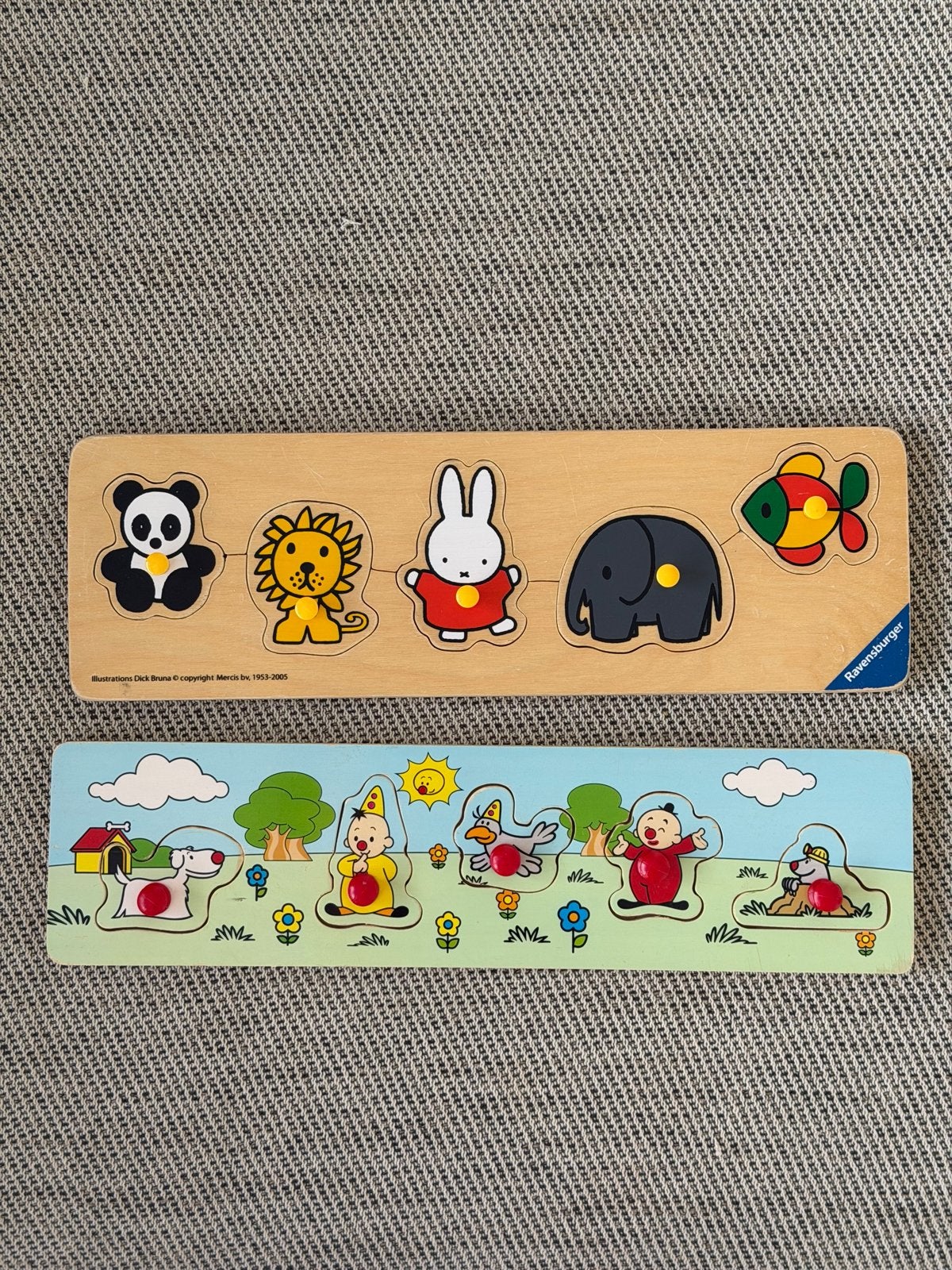 Houten legpuzzels voor baby's en peuters, Ophalen, Gebruikt, Overige typen