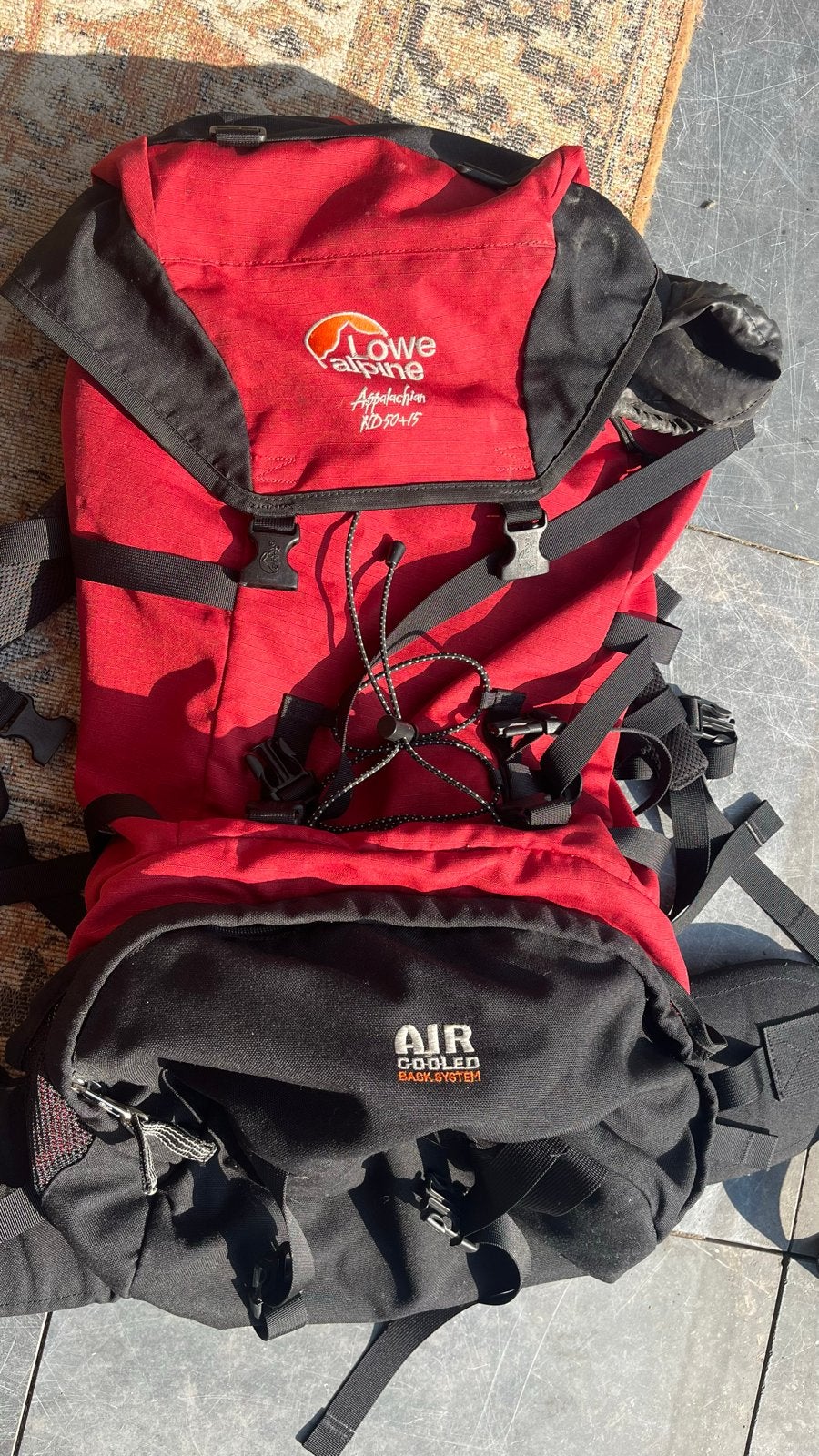 Lowe Alpine Appalachian ND50+15 Rugzak - Gebruikt, Ophalen of Verzenden, Gebruikt, Overige merken, Trekking