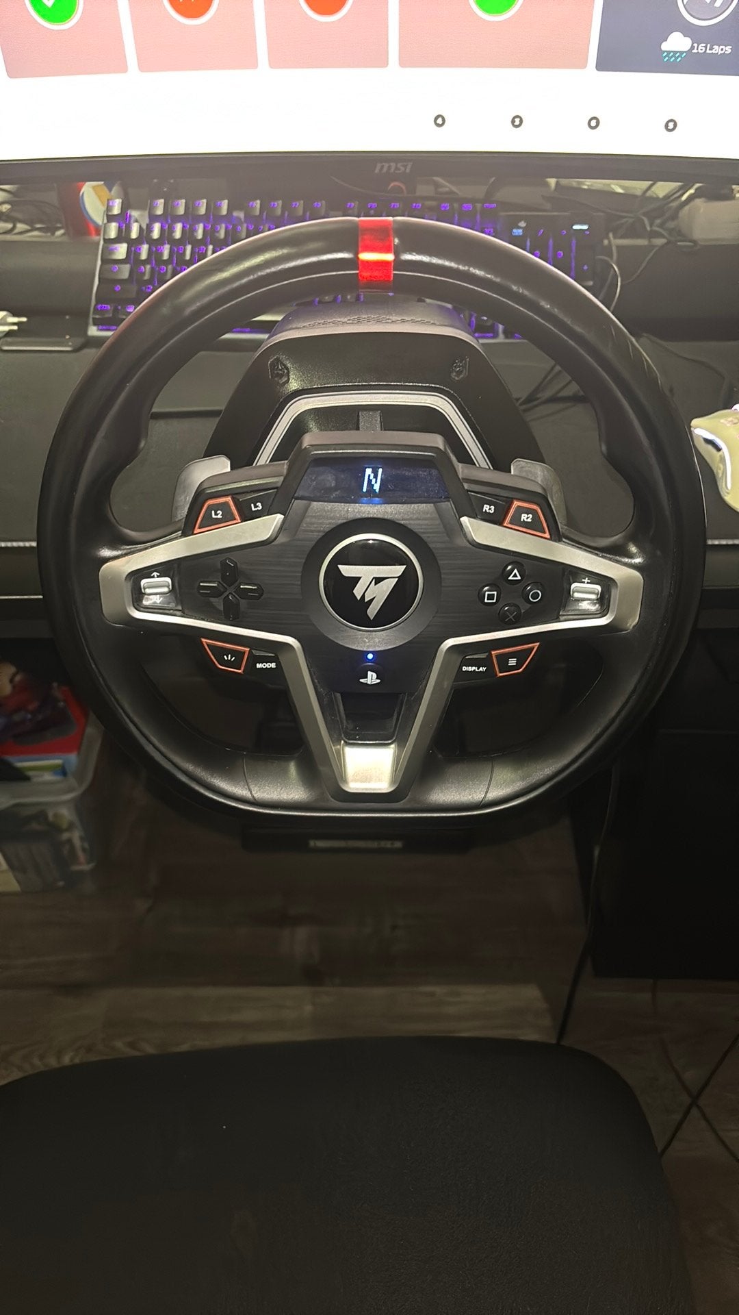 Thrustmaster T248, Ophalen, Zo goed als nieuw, Stuur of Pedalen, PlayStation 4