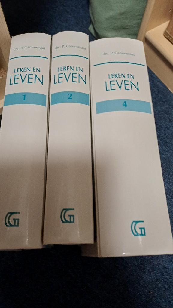 Leren en Leven 1, 2 en 4 drs Cammeraat, Boeken, Godsdienst en Theologie, Ophalen of Verzenden, Gelezen, Drs P. Cammeraat, Christendom | Protestants